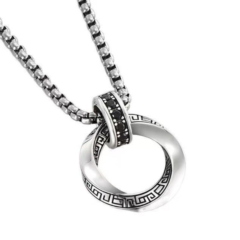 925 Sterling Silver Chain Necklace Men - Ожерелье из стерлингового серебра 925 пробы,