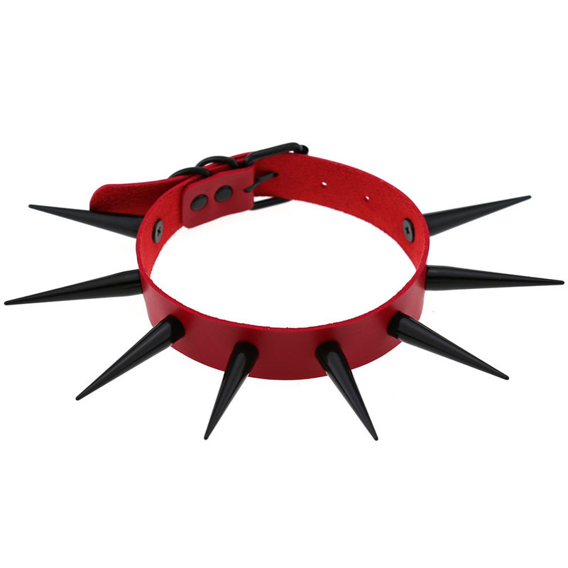 Goth Punk Spike Choker - Ожерелье-чокер в стиле панк для мужчин