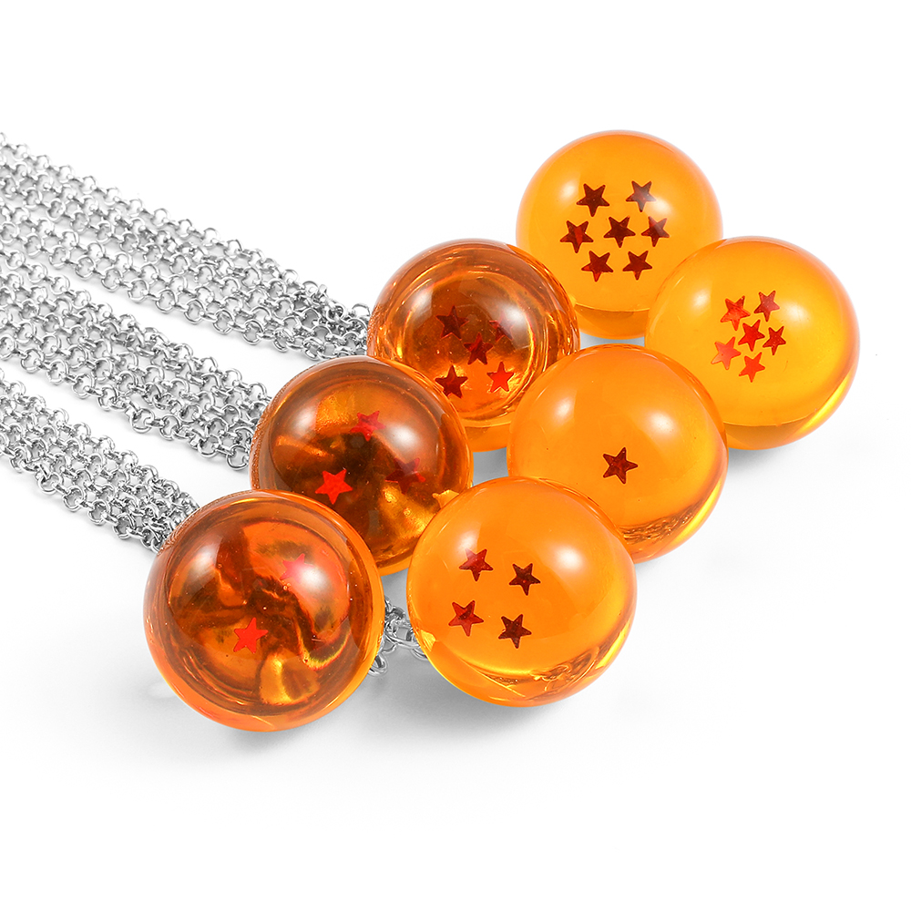 Anime Pendant Necklace - Подвески-шармы из серии Dragon Ball (1-7