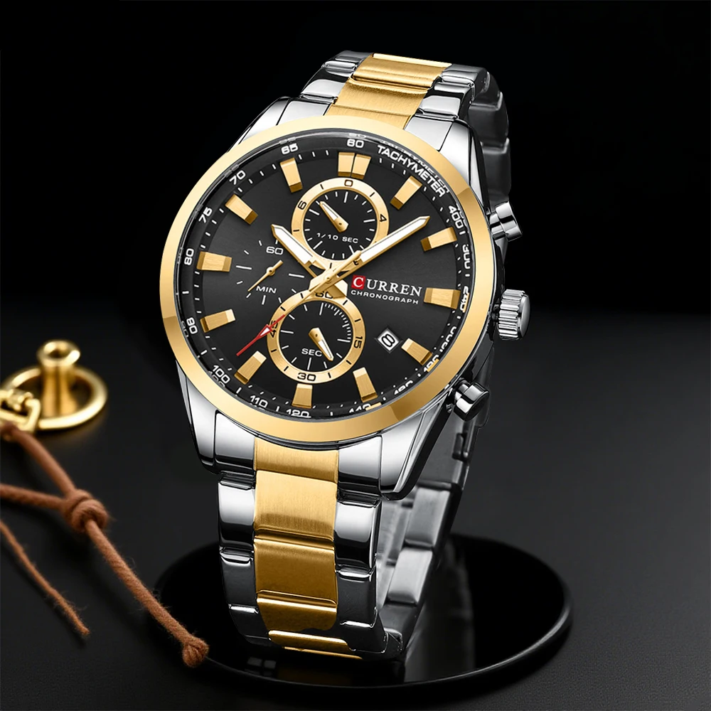 Watch Accessories - CURREN повседневные кварцевые спортивные часы с