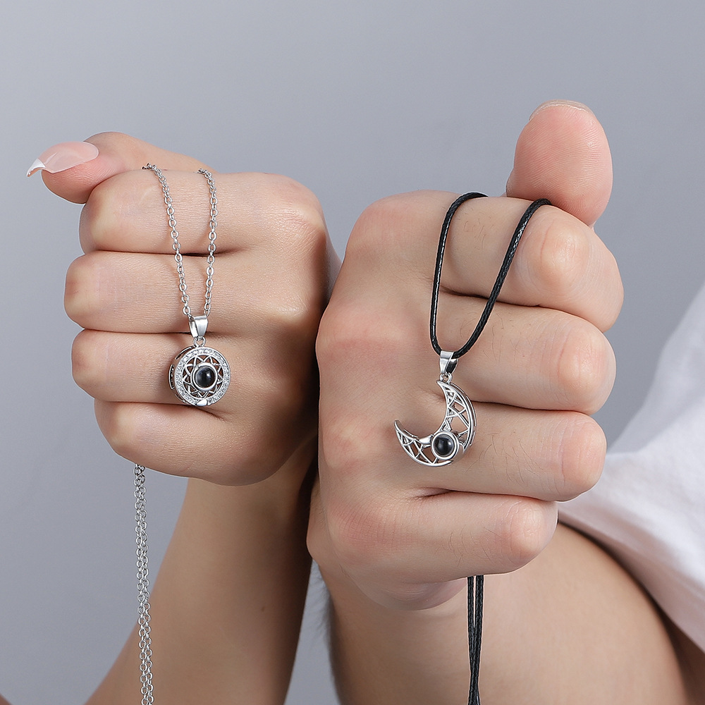 Magnetic Couple Matching Necklaces - 2 шт., магнитные парные колье на