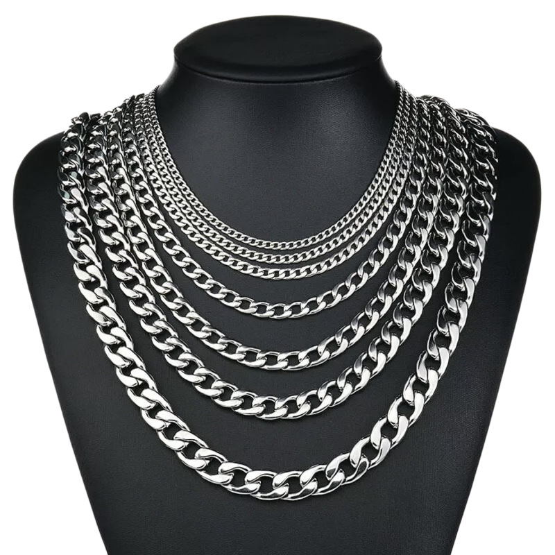 Cuban Link Chain 12Mm - YQ 3 мм-10 мм кубинская цепочка