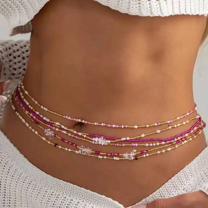Body Jewelry - SHIXIN Набор из 6 шт. разноцветных