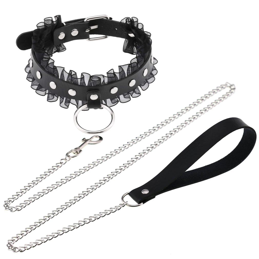 Женское/Мужское ожерелье-чокер – обзор и цена Goth Punk Spike Choker