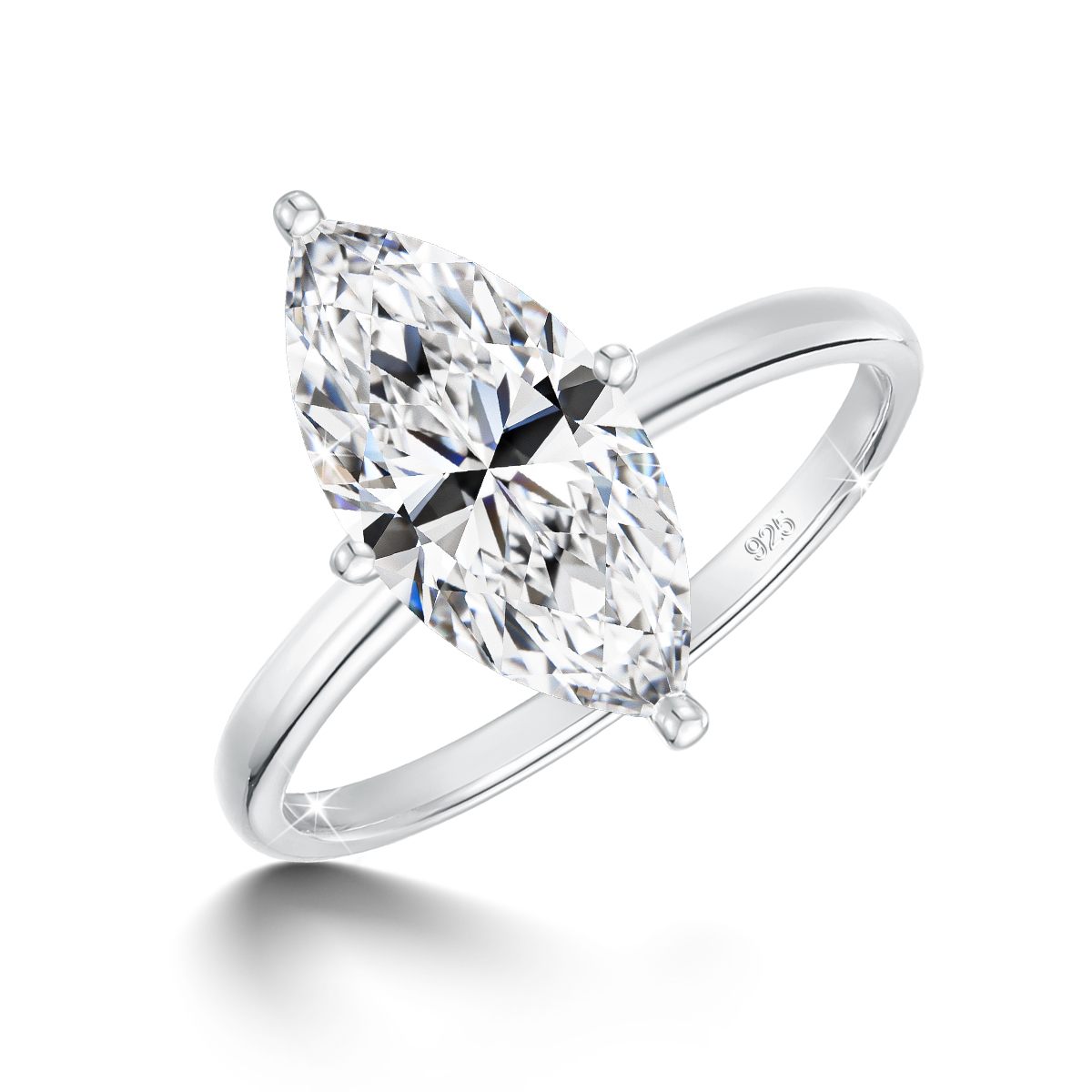 Обручальное кольцо GRA 2/3CT с – обзор и цена Moissanite Engagement Ring 1 Carat