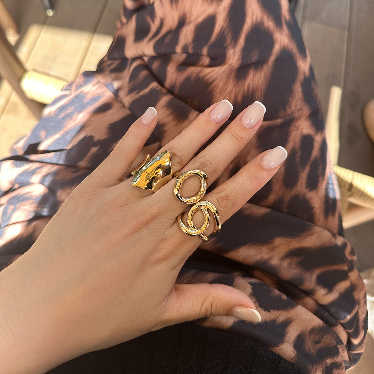 DIEZI 3 шт./компл. новые модны – обзор и цена Vintage Punk Knuckle Rings Set