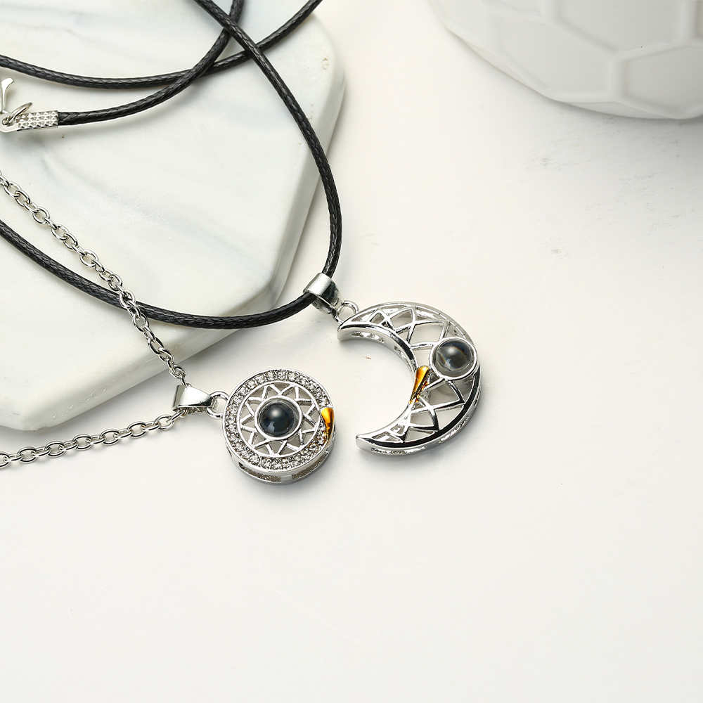 Модное двойное ожерелье в соче – обзор и цена Magnetic Couple Matching Necklaces