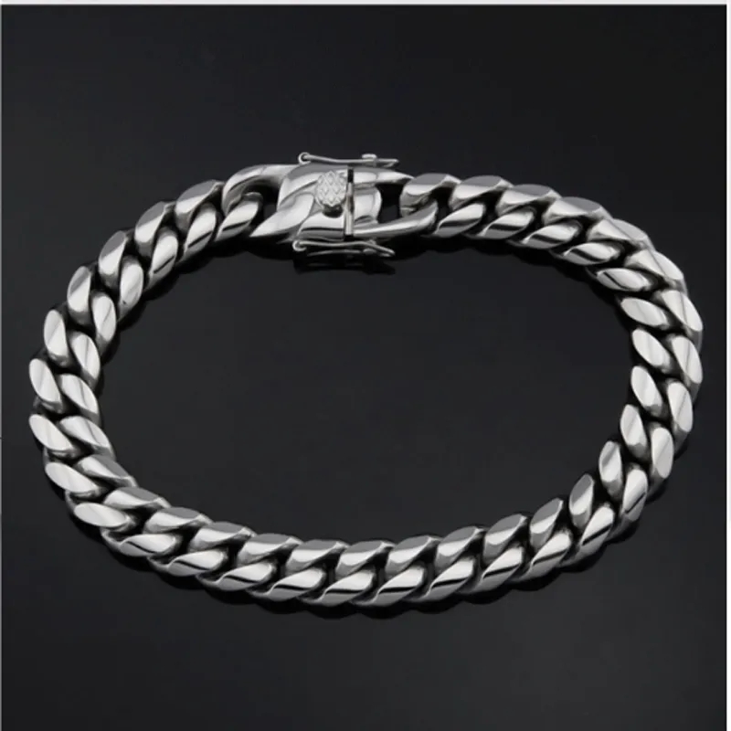 Кубинская цепь Майами из нержа – обзор и цена Cuban Link Chain 12Mm