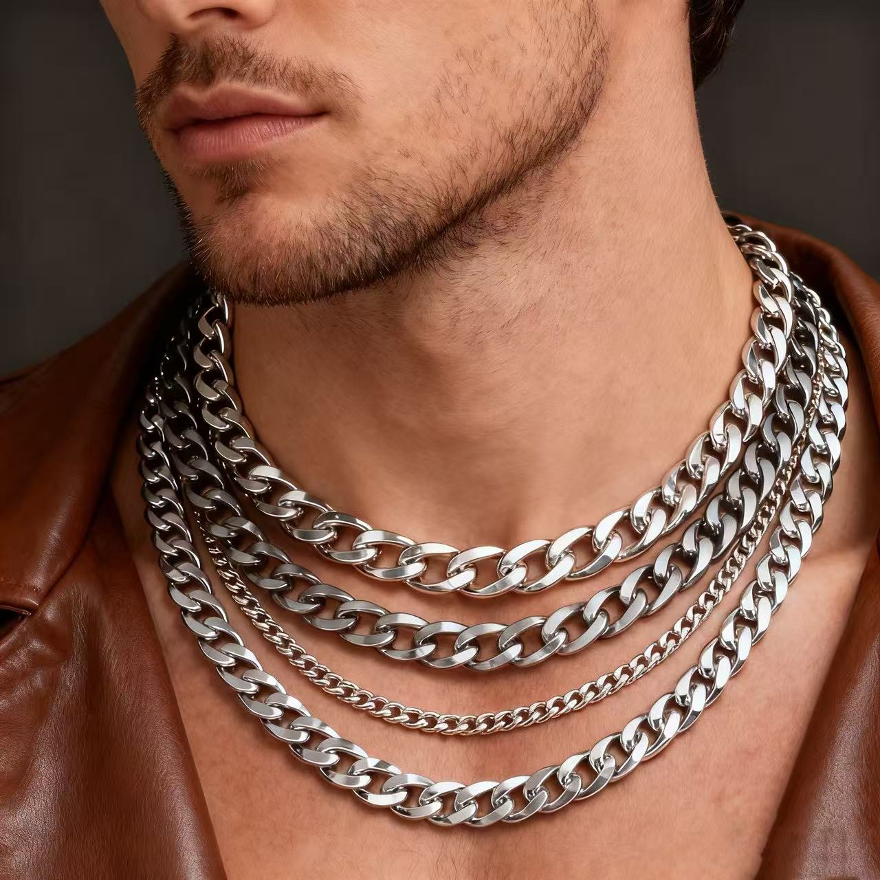 HNSP 3-12 мм цепочка-кубанка и – обзор и цена Cuban Link Chain 12Mm