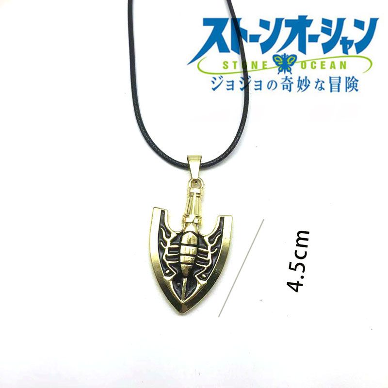 Ожерелье-кулон «Стрела Стэнда» – обзор и цена Anime Pendant Necklace