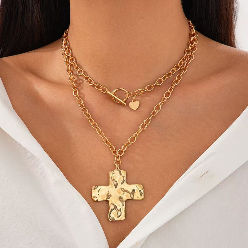 Горячая распродажа: Золотое мн – обзор и цена Cross Pendant Necklace Gold