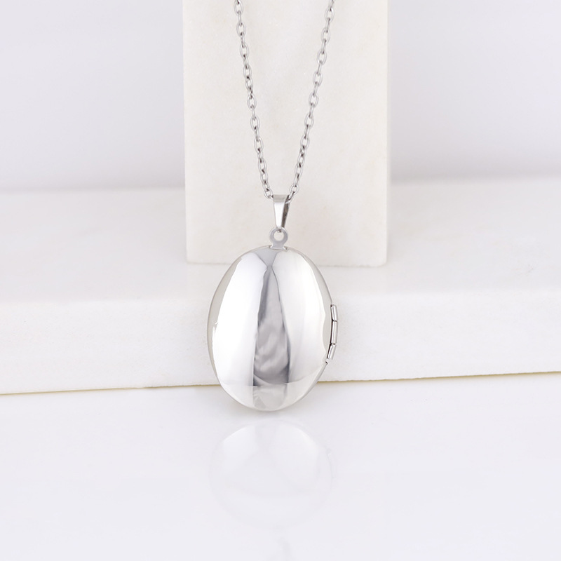 Винтажное серебристое открываю – обзор и цена Heart Locket Necklace Photo
