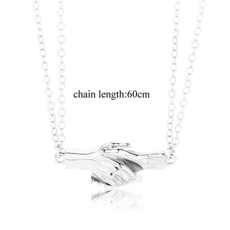 Набор из 2-х парных серебристы – обзор и цена Magnetic Couple Matching Necklaces