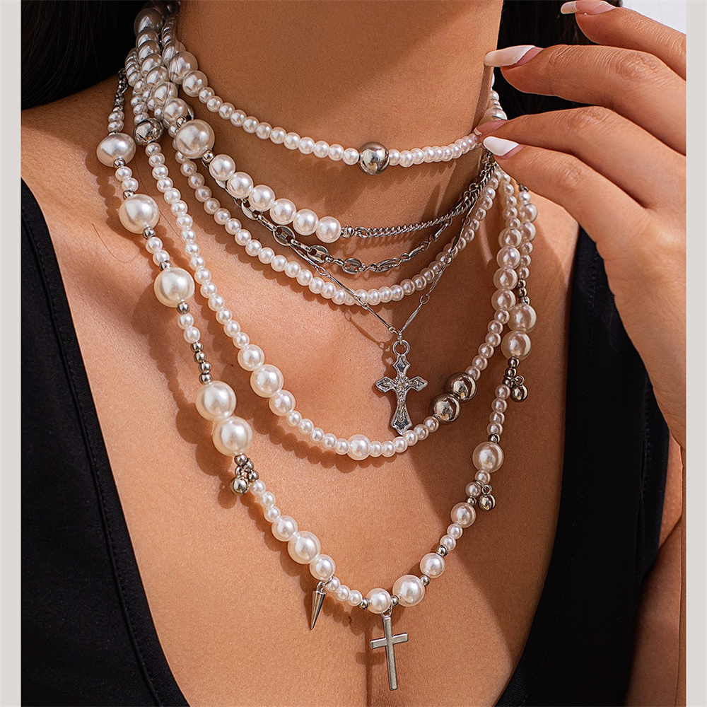 Многослойное ожерелье-цепочка  – обзор и цена Layered Pendant Necklace Aesthetic