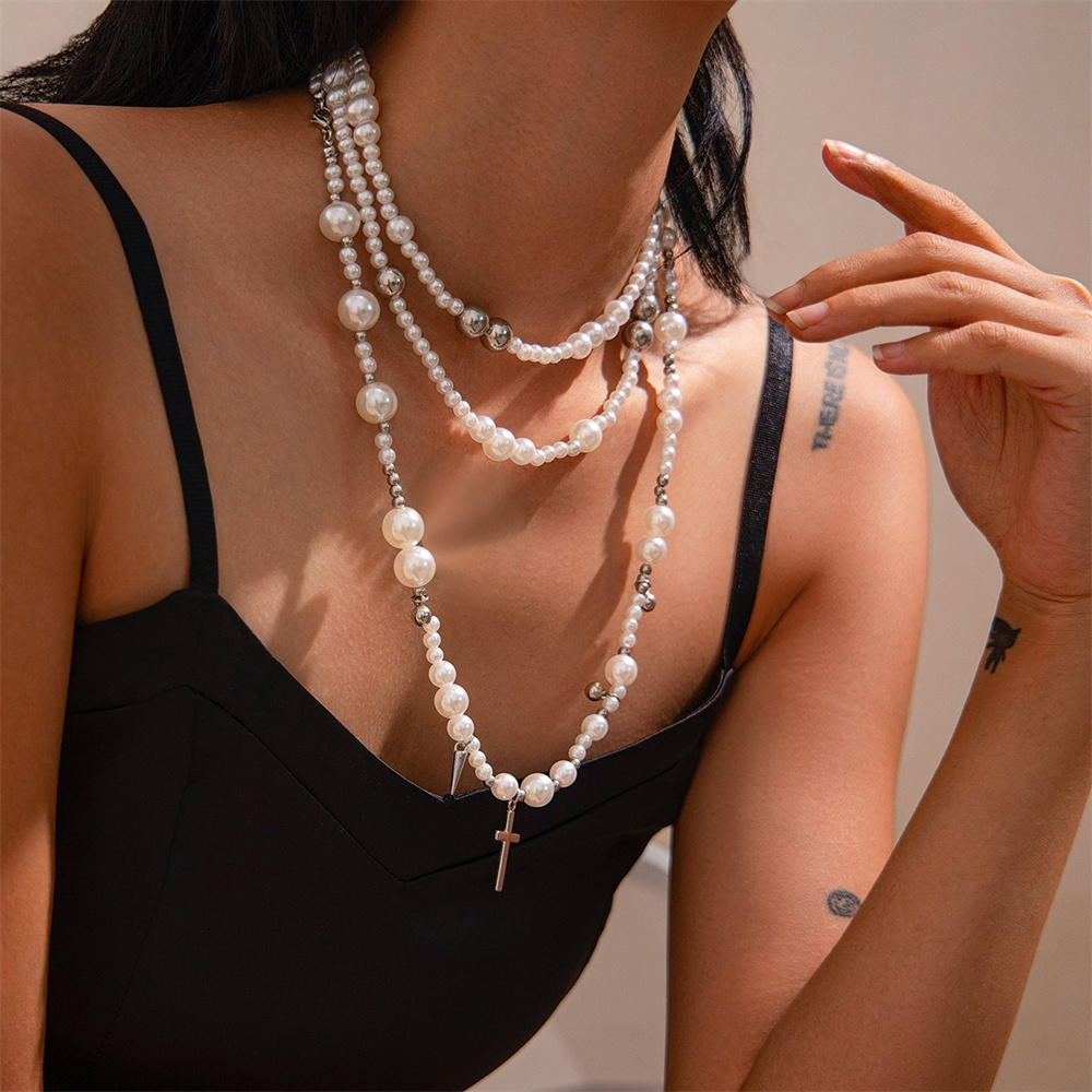 Многослойное ожерелье-цепочка  – обзор и цена Layered Pendant Necklace Aesthetic