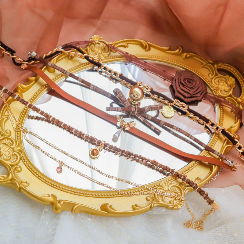 Винтажное ожерелье-чокер с цве – обзор и цена Pearl Choker Necklace Vintage