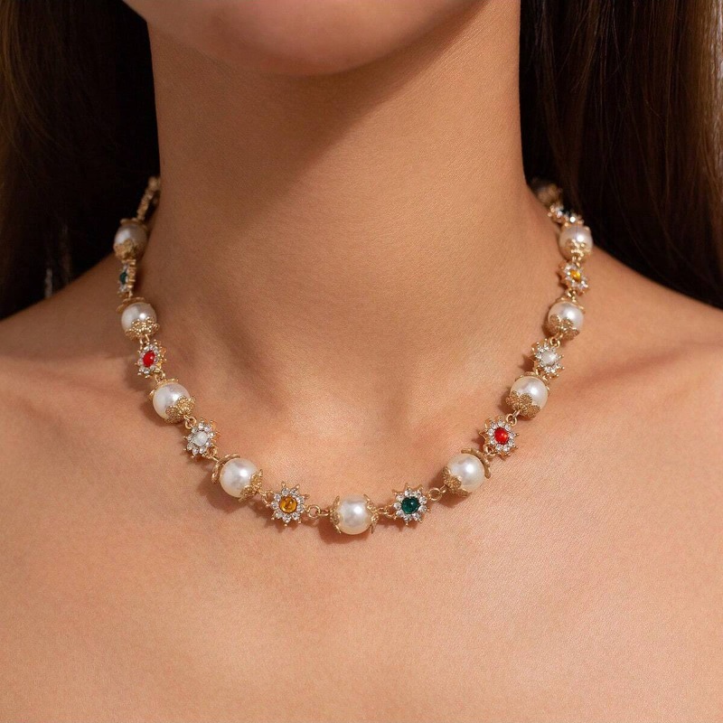 Ingemark винтажное жемчужное к – обзор и цена Pearl Choker Necklace Vintage
