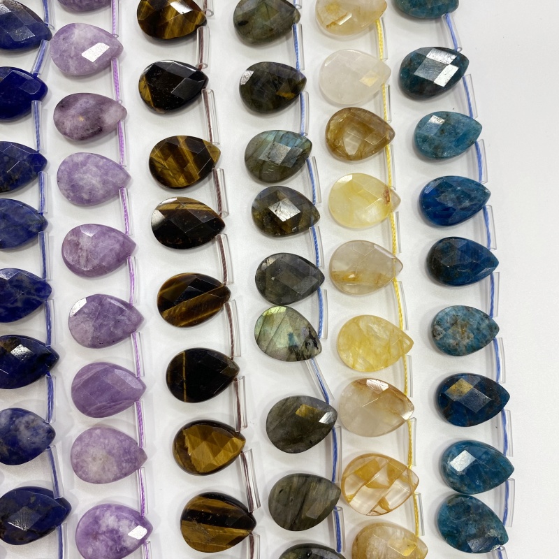 Бусины-капли 13x18 мм из натур – обзор и цена Crystal Pendant Necklace Natural Stone