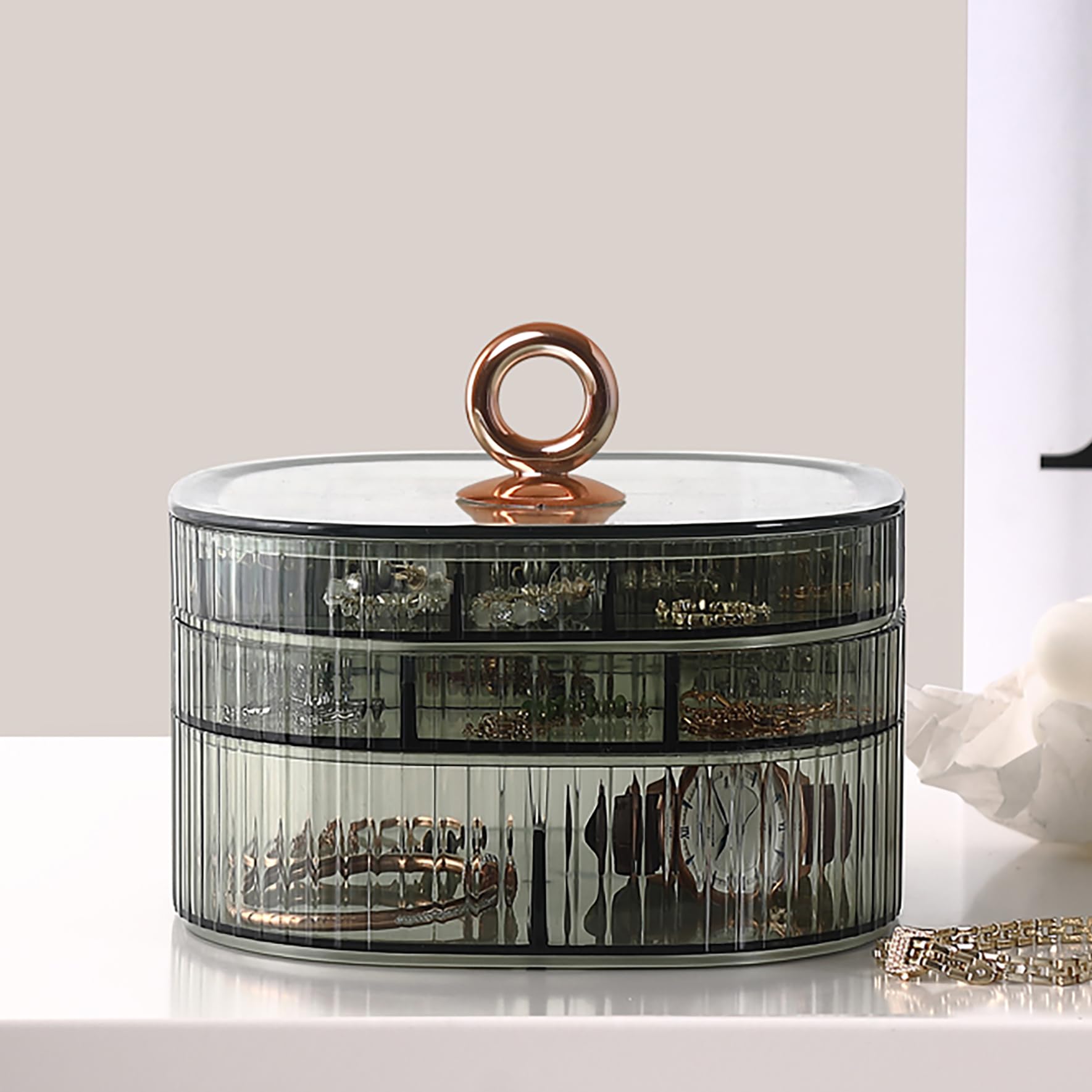 Прозрачная шкатулка для украше – обзор и цена Rings