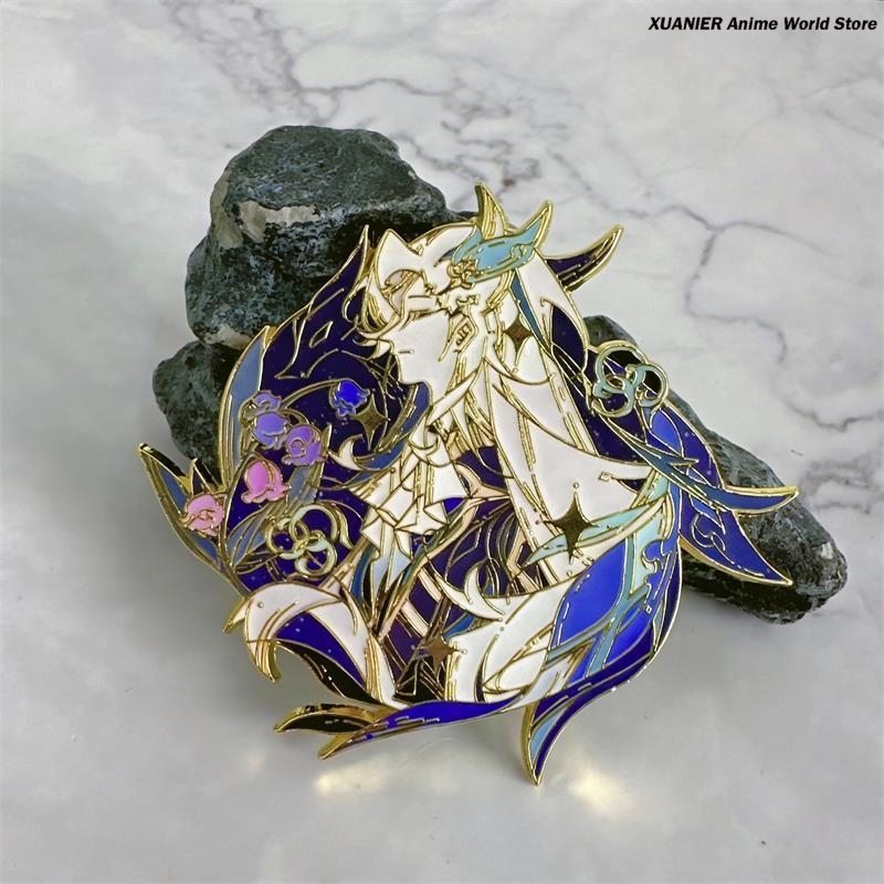 Металлический значок «Нёвиллет – обзор и цена Anime Pendant Necklace