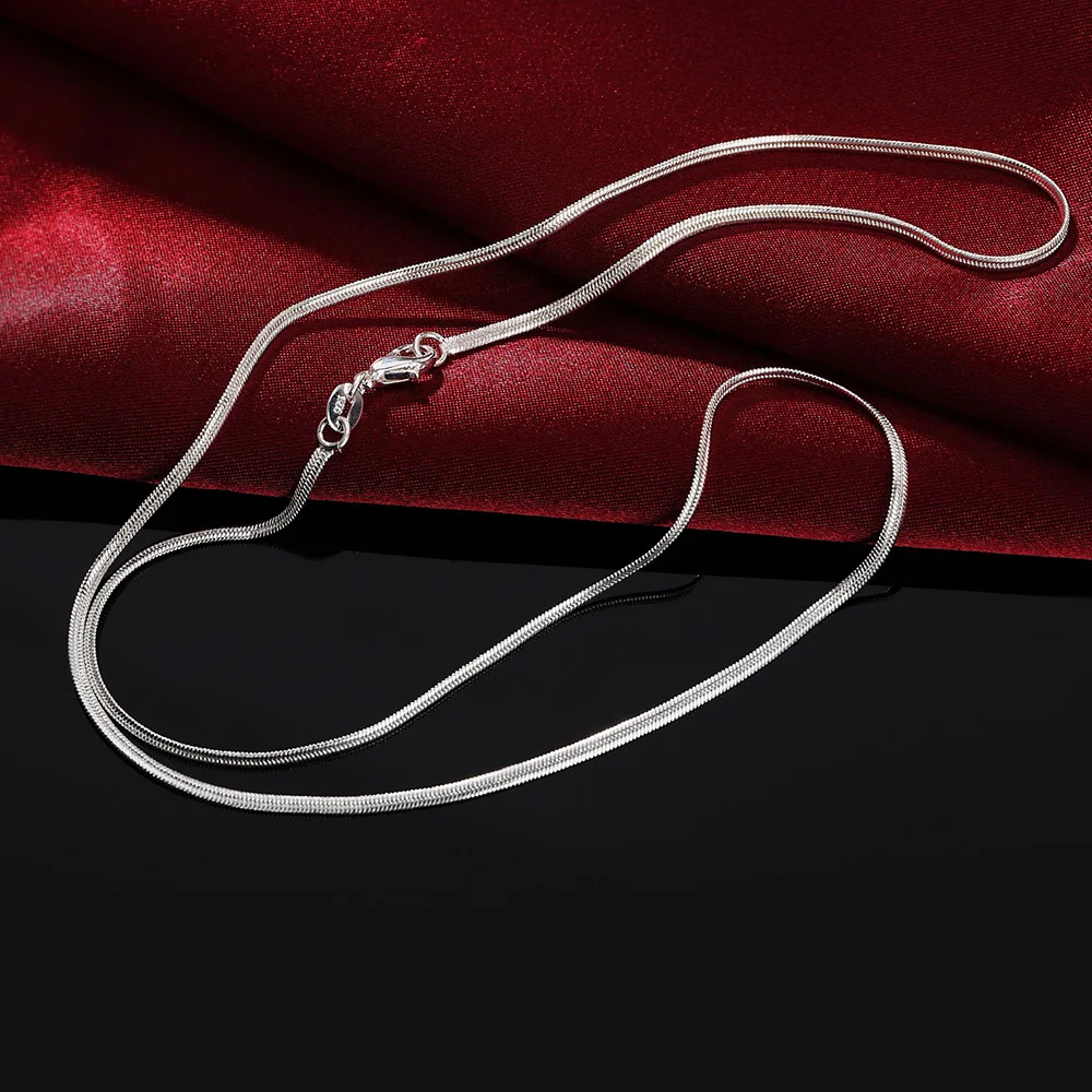 Ожерелье из серебра 925 пробы  – обзор и цена 925 Sterling Silver Chain Necklace Men