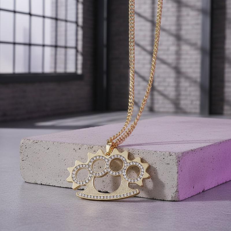 Ожерелье-чокер из нержавеющей  – обзор и цена Layered Pendant Necklace Aesthetic