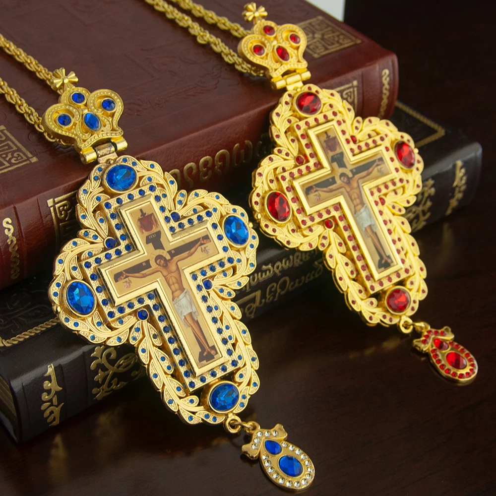 HTISOK Ортодоксальный бишоп, п – обзор и цена Cross Pendant Necklace Gold