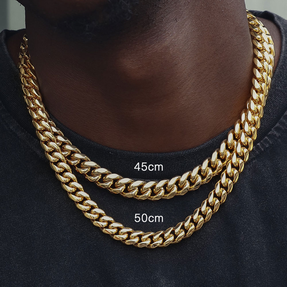 6 мм/8 мм/10 мм/12 мм хип-хоп  – обзор и цена Cuban Link Chain 12Mm