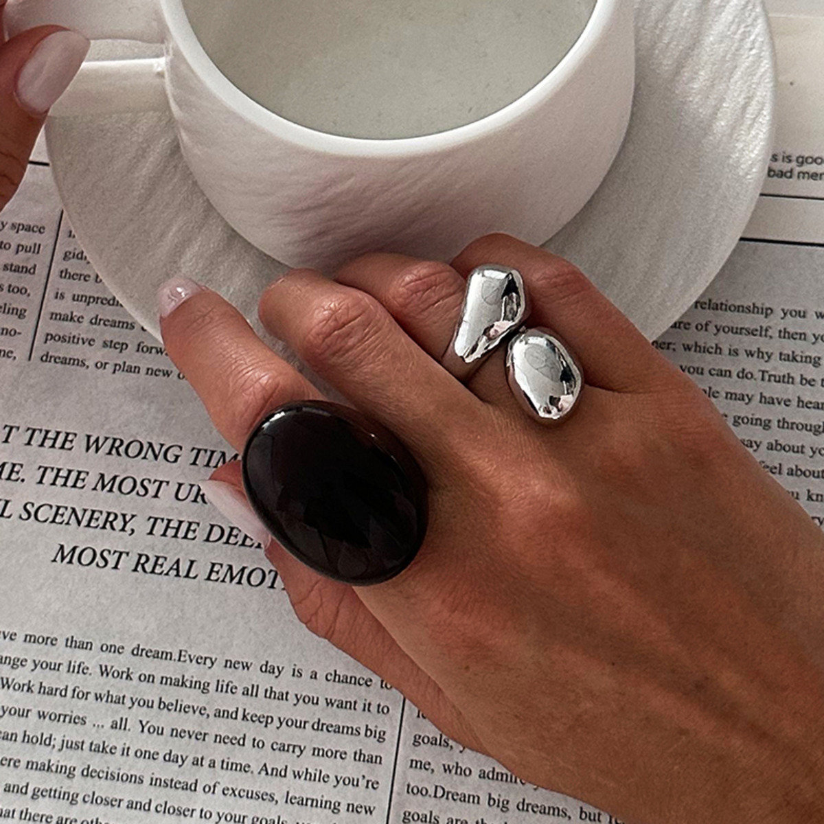 KunJoe, 2 шт./компл., винтажно – обзор и цена Vintage Punk Knuckle Rings Set