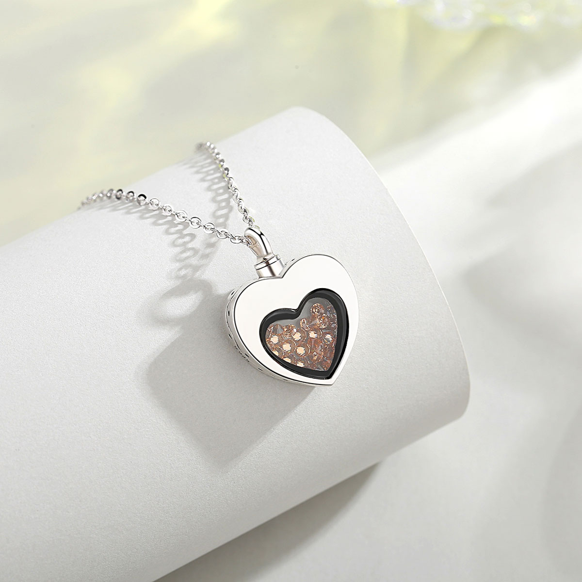 Eudora стерлингового серебра с – обзор и цена Heart Locket Necklace Photo