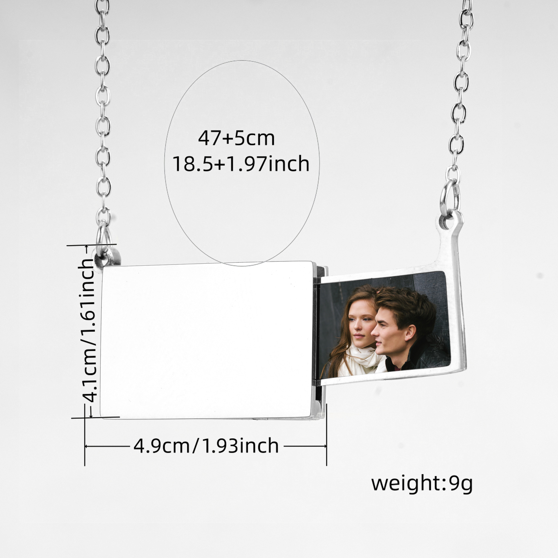 Персонализированное ожерелье-м – обзор и цена Heart Locket Necklace Photo