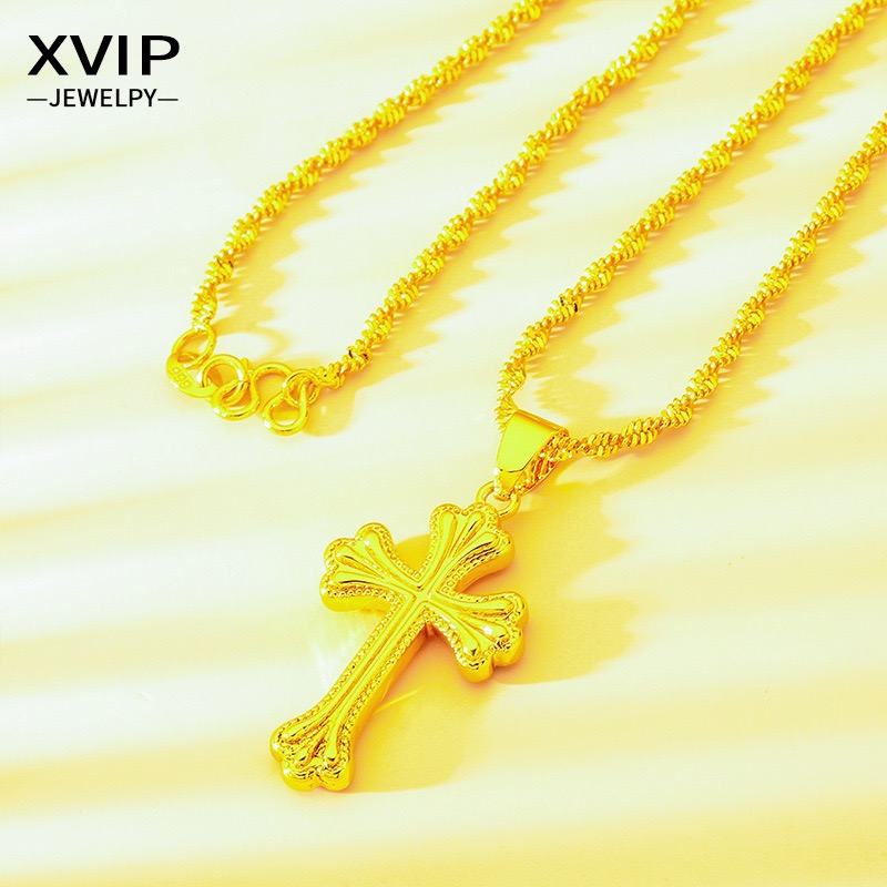 Золотой крест-подвеска 9999 пр – обзор и цена Cross Pendant Necklace Gold