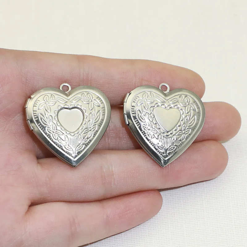 BoYuTe (20 шт./лот) 316 Подвес – обзор и цена Heart Locket Necklace Photo