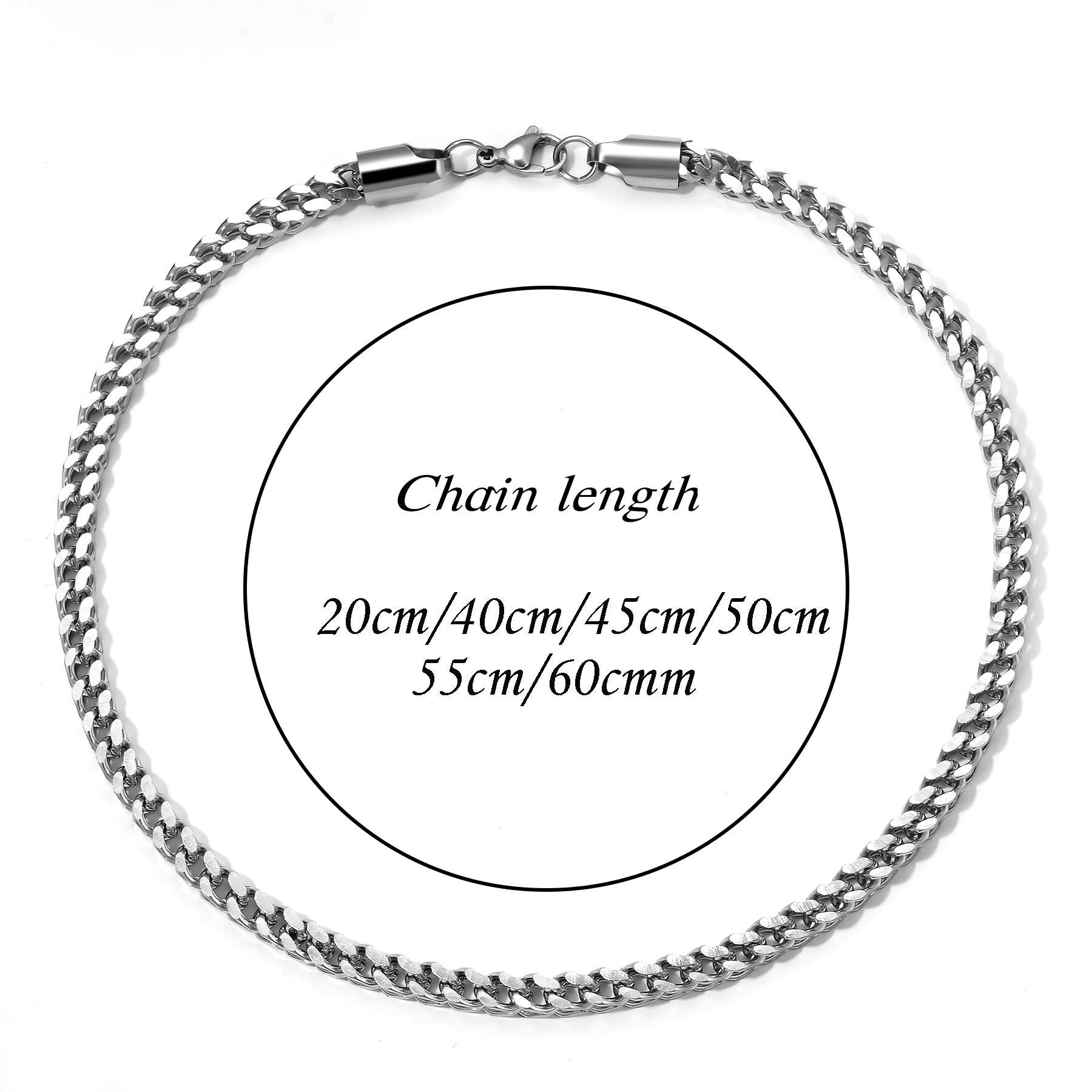 1 шт., размер 3 мм-5 мм, золот – обзор и цена Cuban Link Chain 12Mm