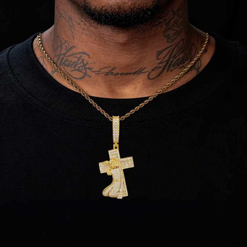Новый кулон с крестом Иисуса и – обзор и цена 925 Sterling Silver Chain Necklace Men