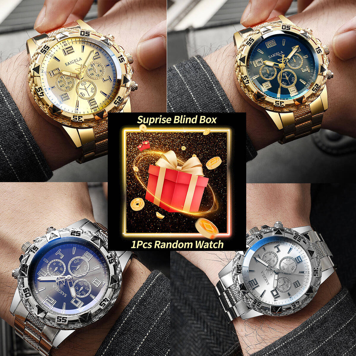 1 шт., загадочные часы-сюрприз – обзор и цена Watch Accessories