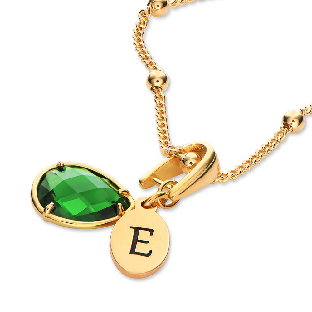 Подвеска с именем по индивидуа – обзор и цена Initial Letter Necklace 18K Gold