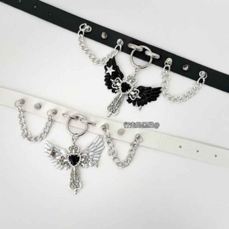 Кулон в виде креста с крыльями – обзор и цена Layered Pendant Necklace Aesthetic
