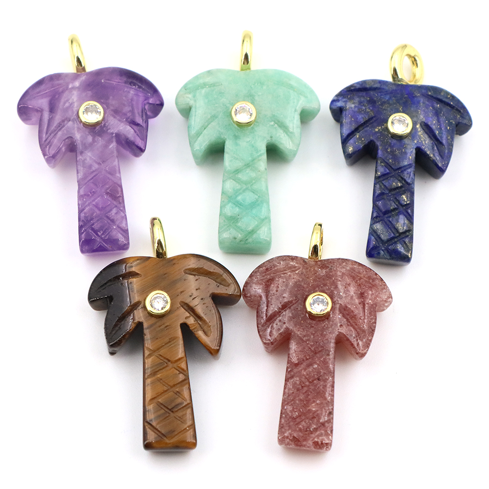 Подвеска из натурального камня – обзор и цена Crystal Pendant Necklace Natural Stone