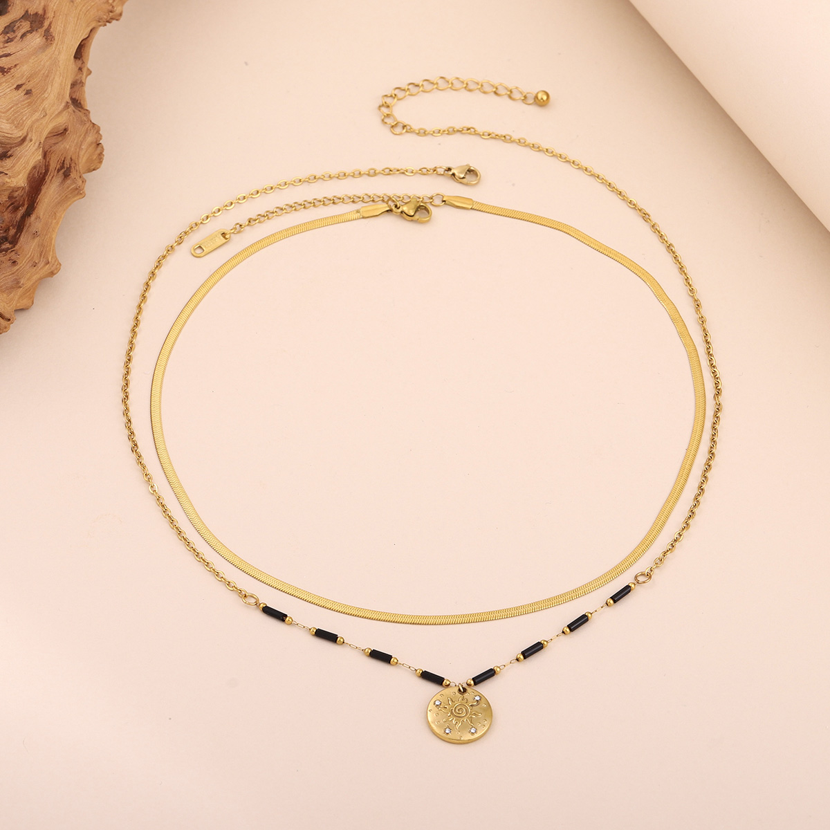 Многослойное ожерелье в стиле  – обзор и цена Layered Pendant Necklace Aesthetic