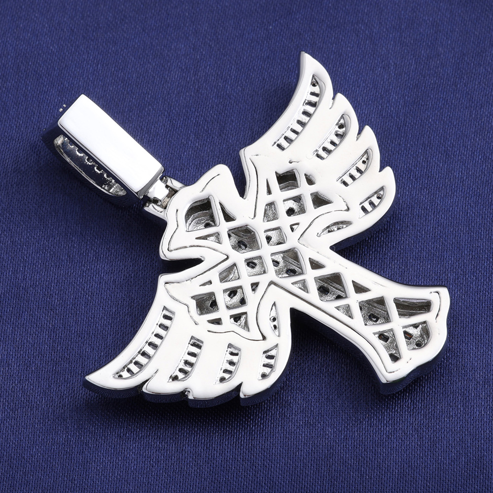 Хип-хоп полный бриллиант 18 ка – обзор и цена Cross Pendant Necklace Gold